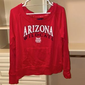 Off the shoulder Arizona Wildcat Sweater